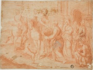 Départ de Tobias - Unknown artist