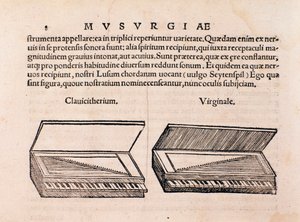Description du clavecin et de l