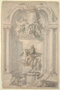 Design pour monument équestre de Charles III