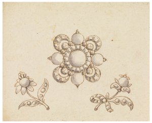 Conception pour trois broches - Unknown artist