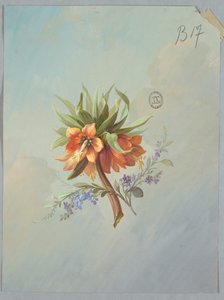 Conception pour papier peint et textiles : Fleurs