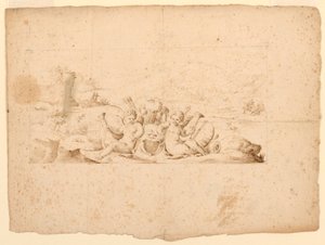 Design pour une illustration de livre - Unknown artist