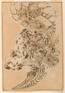 Conception pour un burgonet décoratif - Unknown artist