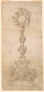 Conception pour une monstrance avec suggestions alternatives - Unknown artist