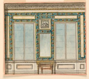Conception pour un Mur de Fenêtre - Unknown artist