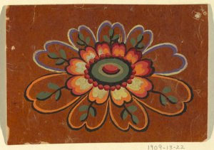 Conception pour un motif tissé - Unknown artist