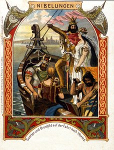 Die Nibelungen, opéra composé par Heinrich Dorn (1804-1892) en 1854, chef d