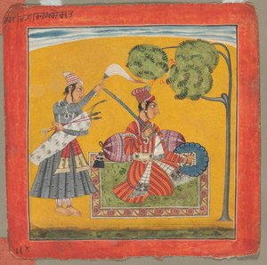 Dipak Raga, Une des Trente-Six Mélodies (Ragamala) : Personnification de l