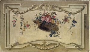 Panier de fleurs - Unknown artist