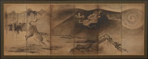 Dragon et tigre - Unknown artist