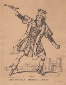 Edmund Kean en Richard III - Unknown artist