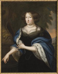 Portrait de la Margravine Hedwig Sophie de Brandebourg - Unknown artist