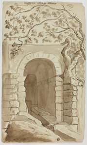 Effluent du lac Albano - Unknown artist