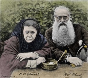 Elena Petrovna Blavatsky (1831-1891), théosophe russe, cofondatrice de la Société Théosophique en 1875 avec Henry Steel Olcott. - Unknown artist