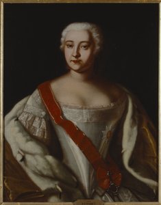 Élisabeth I, impératrice de Russie - Unknown artist