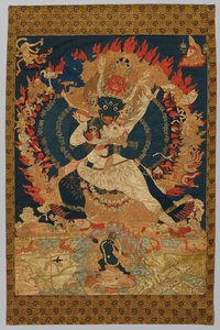 Broderie : Yama et sa compagne