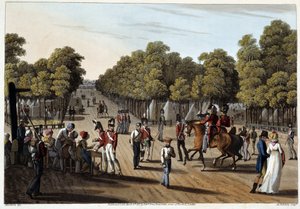 Camp anglais au Bois de Boulogne