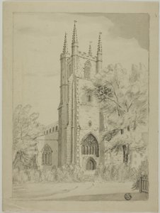 Église de campagne anglaise - Unknown artist