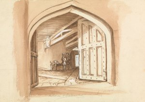 Entrée du château de Walmer ; croquis de portes - Unknown artist