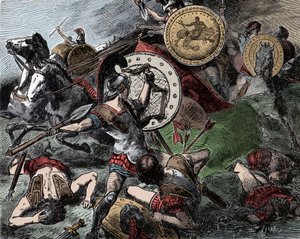 Épaminondas sauve Pélopidas - Unknown artist