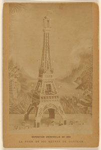 Exposition Universelle de 1889. La Tour De 300 Metres De Hauteur. - Unknown artist