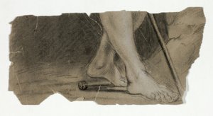 Pieds de Jean-Baptiste (fragment) - Unknown artist