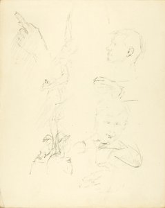 Esquisses de figures - Unknown artist