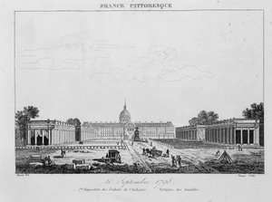 Première exposition des produits industriels : Portique des Invalides, 10 septembre - Unknown artist