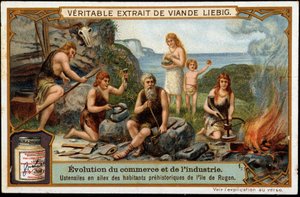 Outils en silex des habitants préhistoriques de l