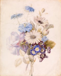 Fleurs avec des marguerites - Unknown artist
