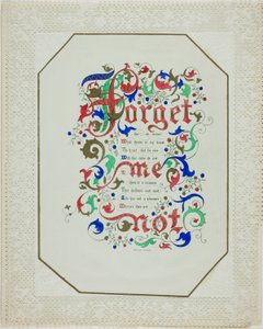 Forget Me Not (valentine)