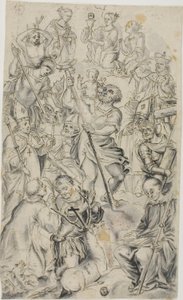 Quatorze saints auxiliaires - Unknown artist
