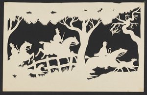 Chasseurs de renards en chasse - Unknown artist