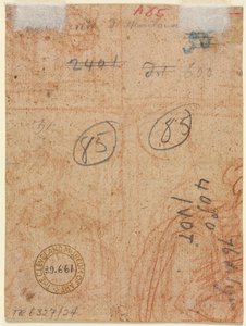 Fragment de deux figures (verso) - Unknown artist