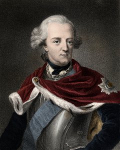 Frédéric II de Prusse (1712-1786) - gravure du 19e siècle - Unknown artist