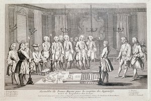 Franc-maçonnerie : assemblée pour l