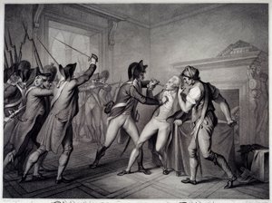 Révolution française : Arrestation de Robespierre le 27 juillet 1794 (9 Thermidor an II) - Unknown artist