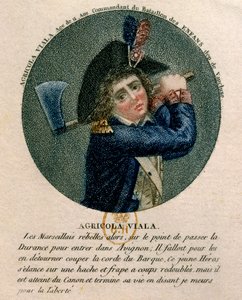 Révolution française : portrait du jeune Joseph Agricol Viala