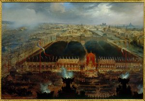 Fête de la Constitution sur la place de la Concorde, 12 novembre