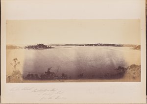 Garden Island, Rushcutters Bay et Darling Point depuis le domaine - Unknown artist