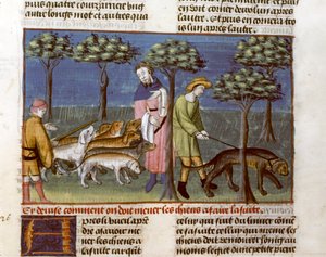 Gaston Phoebus, Le Traité de la Chasse - Unknown artist