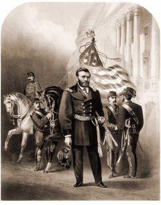 Général Ulysses Grant (1822-1885), homme d