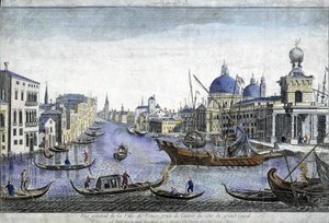 Vue générale de Venise - gravure - Unknown artist