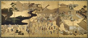 Scènes de genre (Fūzoku byōbu)