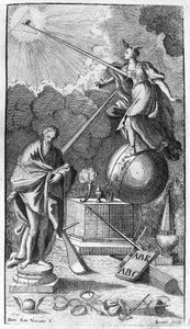Giambattista Vico. Aussi appelé Giovanni, Gian Battista, Jean Baptiste ou Jean-Baptiste. Antiporta (Faux titre) de « La Scienza Nuova », Naples 1744