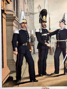 Grenadiers de la Garde suédoise, v.1890