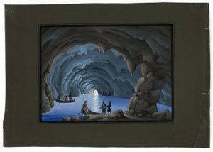 Scène de grotte