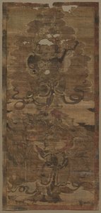 Rois gardiens : Dhrtarastra et Virupaksa - Unknown artist