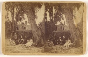[Maison de H(arriet) B(eecher) Stowe en Floride] - Unknown artist