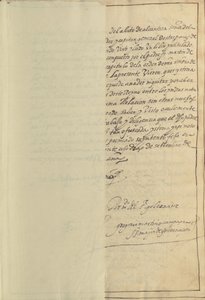 Demi-feuille (vierge) Page - Unknown artist